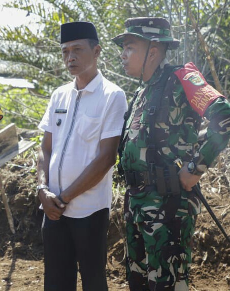 
 Kades Zulkarnain AK : Terimaksih TNI dan Pemda Bungo Telah Memilih Desa Kami Sasaran Program TMMD