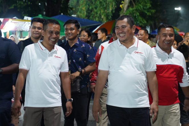 
 Car Free Night Resmi Dibuka oleh Bupati Bungo H. Mashuri