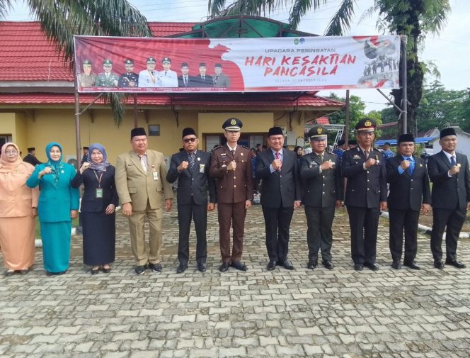 
 Bupati Bungo H. Mashuri Pimpin Upacara Peringatan Hari Kesaktian Pancasila