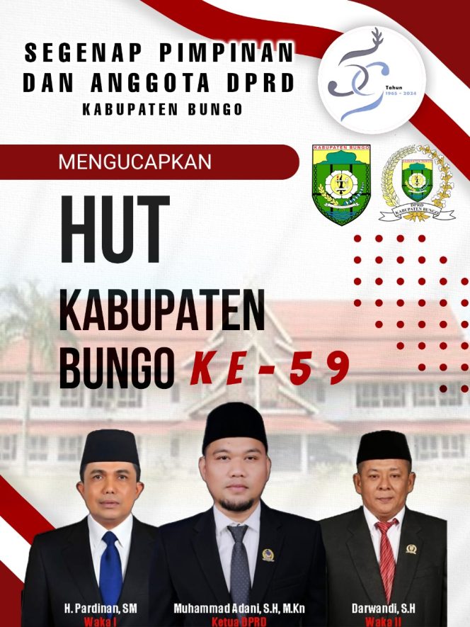 
 DPRD KABUPATEN BUNGO