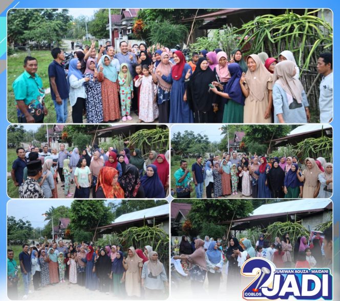 
 Emak – Emak Sampaikan Doa dan Dukungan untuk Jumiwan Aguza