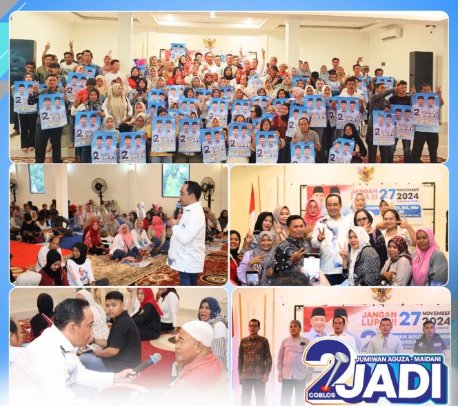 
 Tim Sayap Gerakan Jiwa Solid Menangkan Jumiwan Aguza – Maidani