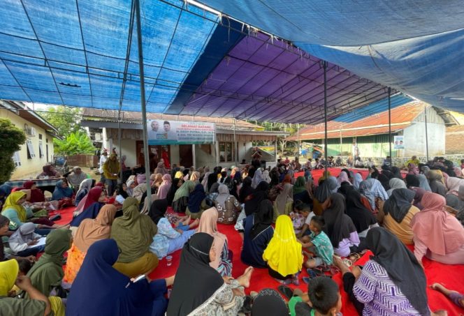 
 Sapa Masyarakat Sungai Pinang, Dedy Putra Didukung Penuh Jadi Bupati Bungo