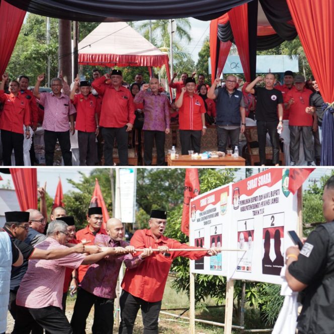 
 Seluruh Mesin Partai PDI Perjuangan Bergerak Menangkan Dedy-Dayat