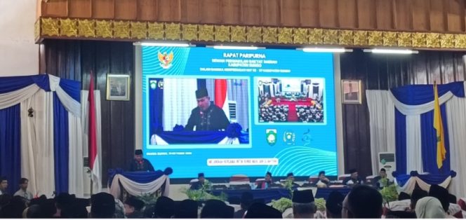 
 DPRD Bungo Gelar Rapat Paripurna dalam Rangka HUT ke-59 Kabupaten Bungo