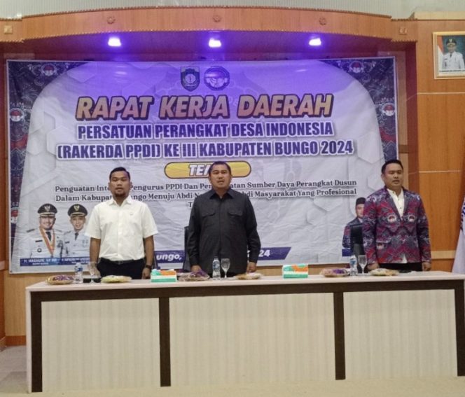 
 Ketua DPRD Bungo Muhammad Adani Hadiri Rapat Kerja PPDI Kabupaten Bungo