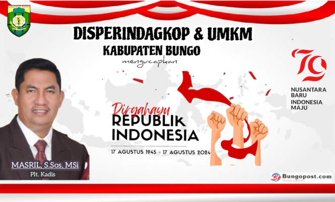 
 IKLAN UCAPAN HUT RI Ke-79