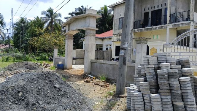 
 Kangkangi UU KIP, Proyek Siluman Pembangunan Kantor Desa Sungai Gurun Diduga di Mark Up