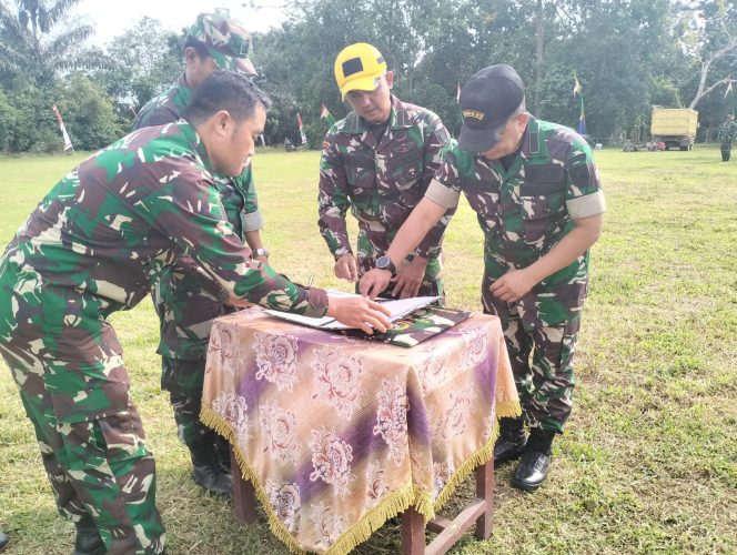 
 Desa Teluk Kuali dan Malako Intan Lokasi TMMD ke-123 Kodim 0416/Bute
