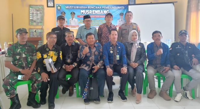 
 Musrenbang Tingkat Kecamatan Jujuhan, Iwan Kurniawan Berharap semua Usulan Terakomodir