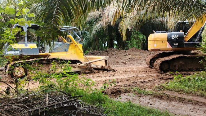 
 Peningkatan Jalan Usaha Tani  oleh Satgas TMMD terus Diikebut
