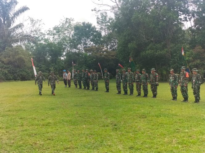 
 Kodim 0416/Bute Menggelar Gladi Upacara Penutupan TMMD