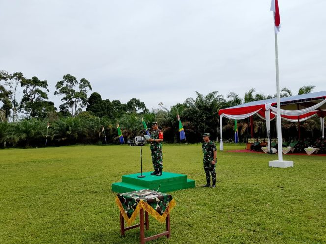 
 Danrem 042/Gapu Brigjen TNI Heri Purwanto Pimpin Upacara Penutupan TMMD ke-123 Kodim 0416/Bute