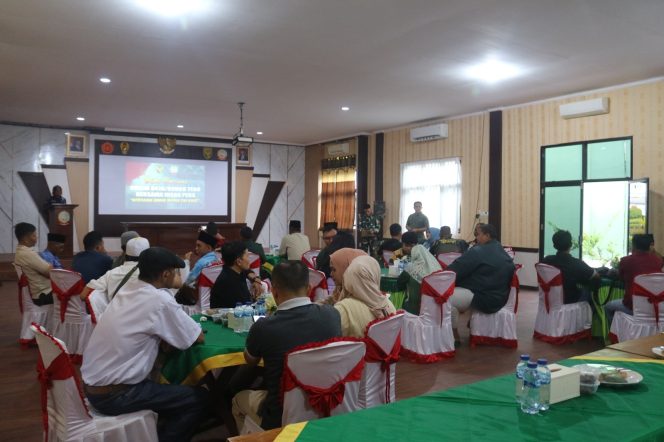 
 Kodim 0416/Bute Menggelar Buka Puasa Bersama Insan Pers sekaligus Mengumumkan Pemenang LKJ