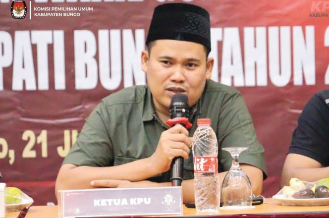 
 KPU Bungo Jadwalkan Penetapan Hasil Pilkada pada Jumat 25 April