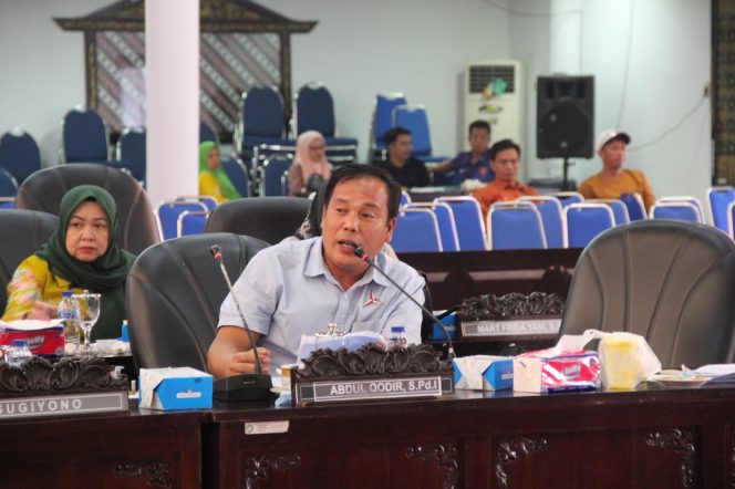 
 Ketua Komisi II DPRD Bungo AQUR Tolak Program Subsidi Bibit Sawit TPH-Bun