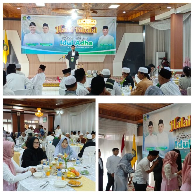 
 Halal bi halal Bersama Kepala OPD, Bupati Bungo ajak Matangkan Perencanaan Pembangunan Kabupaten Bungo