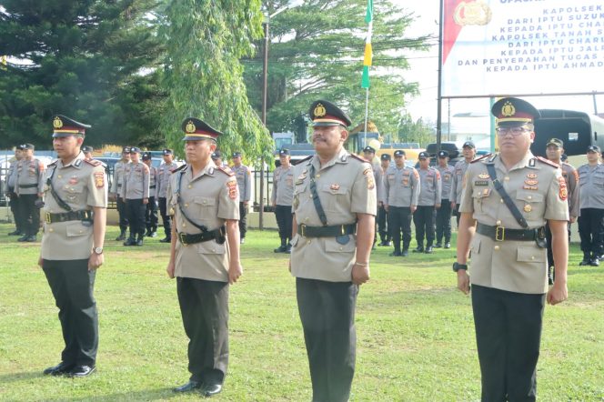 
 Guna Meningkatkan Kinerja dan Pelayanan pada Masyarakat Dua Kapolsek di Polres Bungo Berganti