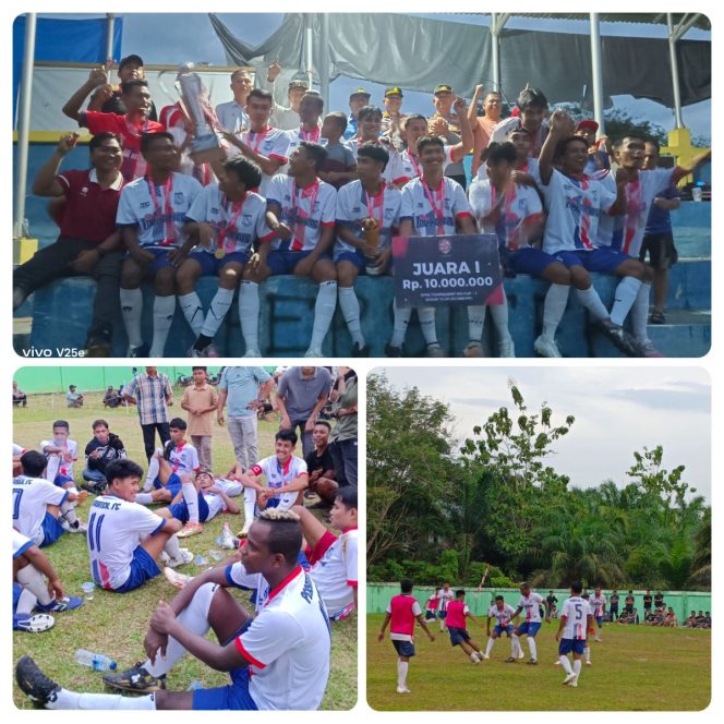 
 Turnamen Sepakbola Rio Cup II Teluk Kecimbung Sukses Digelar,  Persitek sebagai Juara pada Turnamen ini yang Diperkuat oleh Pemain Asal Benua Afrika