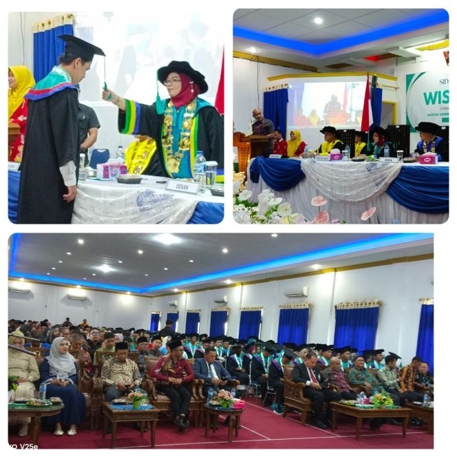 
 Bupati Dedy Putra Hadiri Sidang Senat Terbuka di Kampus IAKSS Muara Bungo