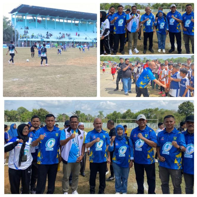 
 Bupati Bungo Meresmikan Turnamen Liga Pelajar yang Diselenggarakan IGORNAS Kabupaten Bungo