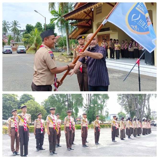 
 Kegiatan Pelepasan Kontingen TLTD oleh Bupati Bungo
