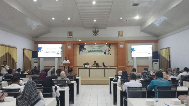 
 Dinkes Bungo Menggelar acara Publikasi Stunting 2025 Dalam Rangka Pencegahan dan Percepatan Penurunan Stunting di Kabupaten Bungo