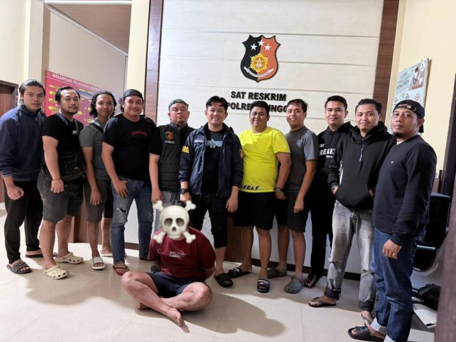 
 Polisi Amankan Terduga Pelaku Pembunuhan di Tanah Tumbuh