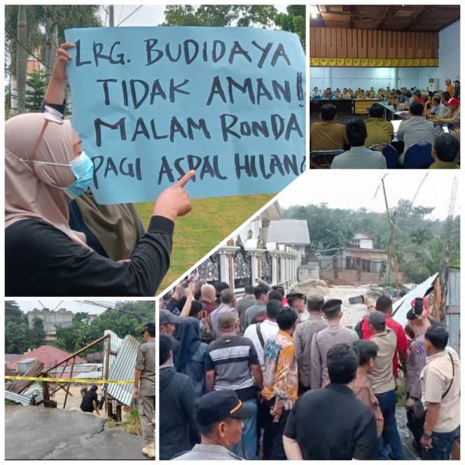 
 Waka II DPRD Bungo Darwandi Pimpin Mediasi bersama Warga terkait Jalan Lorong Budidaya