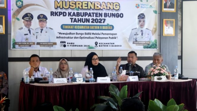 
 Ketua DPRD Bungo Adani Hadiri Musrenbang Kecamatan Bathin II Babeko