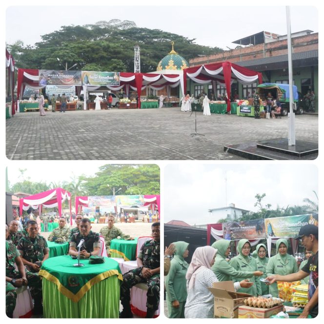 
 Kodim 0416/Bute Gelar Bazar Sembako Murah bagi Masyarakat