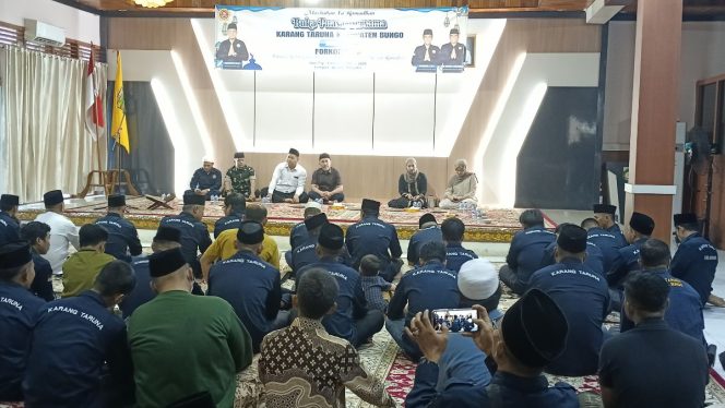 
 Pererat Silaturahmi, Karang Taruna Kabupaten Bungo gelar Buka Puasa bersama Pemda dan Unsur Forkopimda
