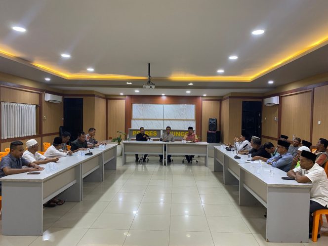 
 Polres Bungo Mediasi secara Adat terkait Kasus Penembakan yang Terduga  Pelaku Narkoba