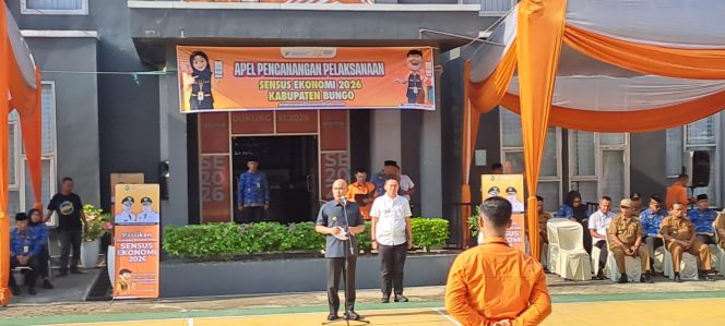
 Sensus Ekonomi Dimulai, Bupati Bungo Tekankan Petugas dan Masyarakat Sampaikan Data yang Jujur dan Akurat