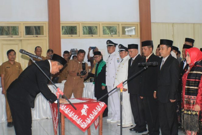 
 Wakil Bupati Bungo Melantik Sejumlah Pejabat Eselon IV Berikut Nama-namanya