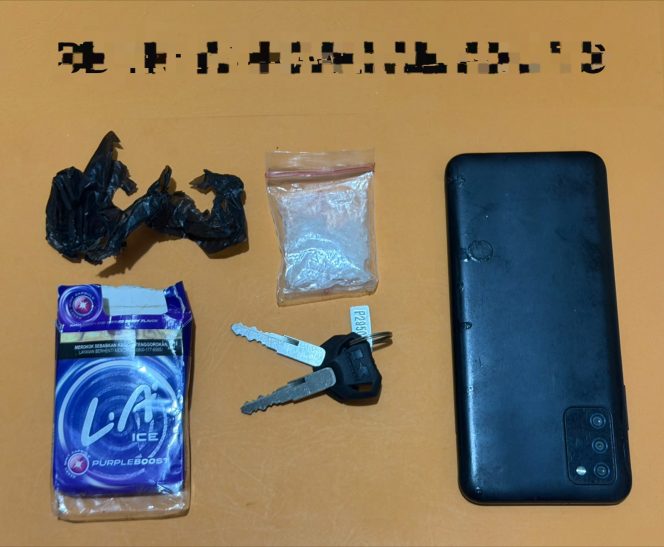 
 Mahasiswa di Pelepat Ilir Diringkus Satresnarkoba Polres Bungo dan Sita 6,30 Gram Sabu