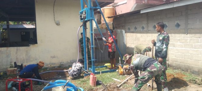 
 Melalui Program TMMD, Sasaran Fisik Pengeboran Sumur Bor Terus Dikebut