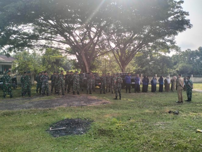 
 Pasiter Kodim 0416/Bute Kapten Inf Feri Erza Putra Tekankan Disiplin dan Kekompakan agar TMMD Berjalan Sesuai Harapan