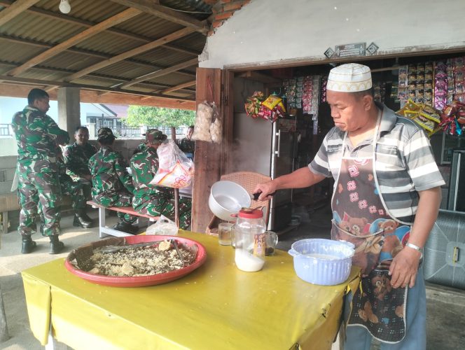 
 Warga Tanjung Agung H. Husin akui Hadirnya Kegiatan TMMD Membawa Berkah Bagi Pelaku Usaha