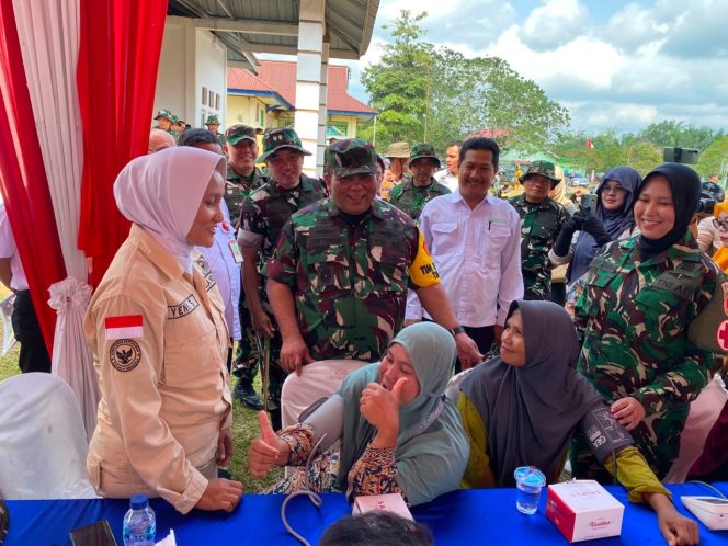 
 Tim Pengawasan dan Evaluasi Berharap, Melalui Program TMMD dapat Meningkatkan Kesejahteraan Masyarakat