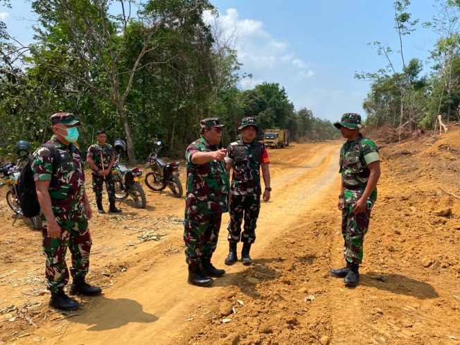 
 Tim Wasev Apresiasi Program Pelaksanaan TMMD ke-129 Kodim 0416/Bute