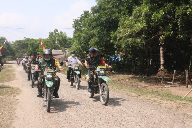 
 Tim Wasev PJO Brigjen TNI Joni Triman Hasibuan Meninjau Seluruh Sasaran Fisik TMMD