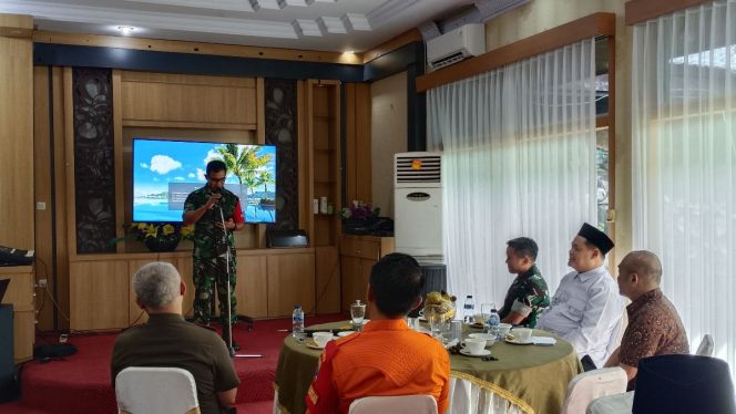 
 Kedatangan Danrem 042/Gapu Disambut Hangat oleh Pemda Bungo sebelum Meninjau Lokasi TMMD