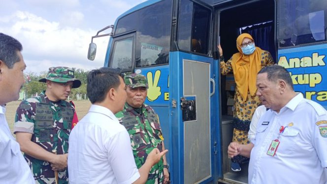 
 Tim Wasev Didampingi Dansatgas TMMD Tinjau Pelayanan KB Gratis