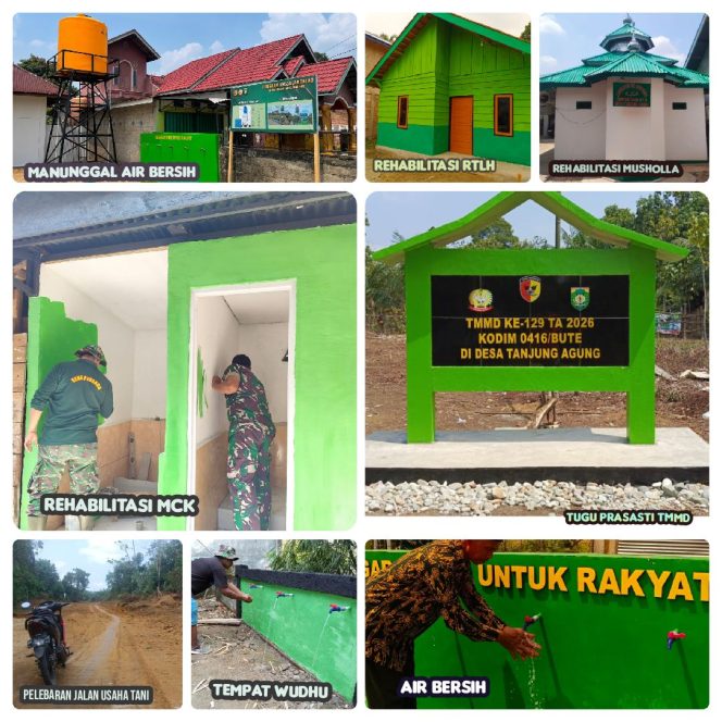 
 TMMD ke-129 Kodim 0416/Bute Resmi Ditutup, Ini Sasaran Fisik yang Tuntas Dikerjakan
