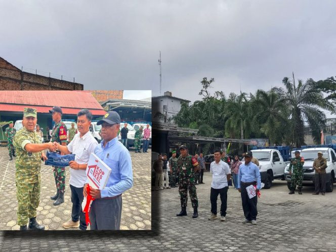 
 Pengurus Koperasi Merah Putih Dusun Sungai Mengkuang Penerima Pertama Kendaraan Operasional dari Kodim 0416/Bute