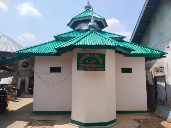 
 Rehabilitasi Langgar Al-Hikmah oleh Satgas TMMD Rampung 100 Persen