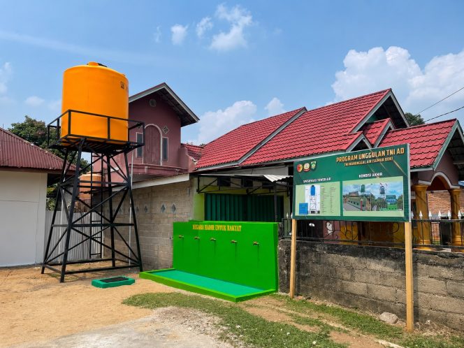 
 Pembangunan Sumur Bor oleh Satgas TMMD Rampung 100 Persen