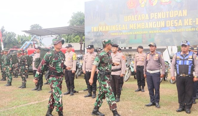 
 Komandan Korem Garuda Putih Brigjen TNI Nyamin Apresiasi Pemerintah Daerah dan Satgas TMMD