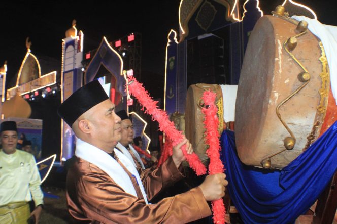 
 MTQ ke – 53 Tingkat Kabupaten Bungo di Dusun Rantau Pandan Resmi Dibuka oleh Bupati